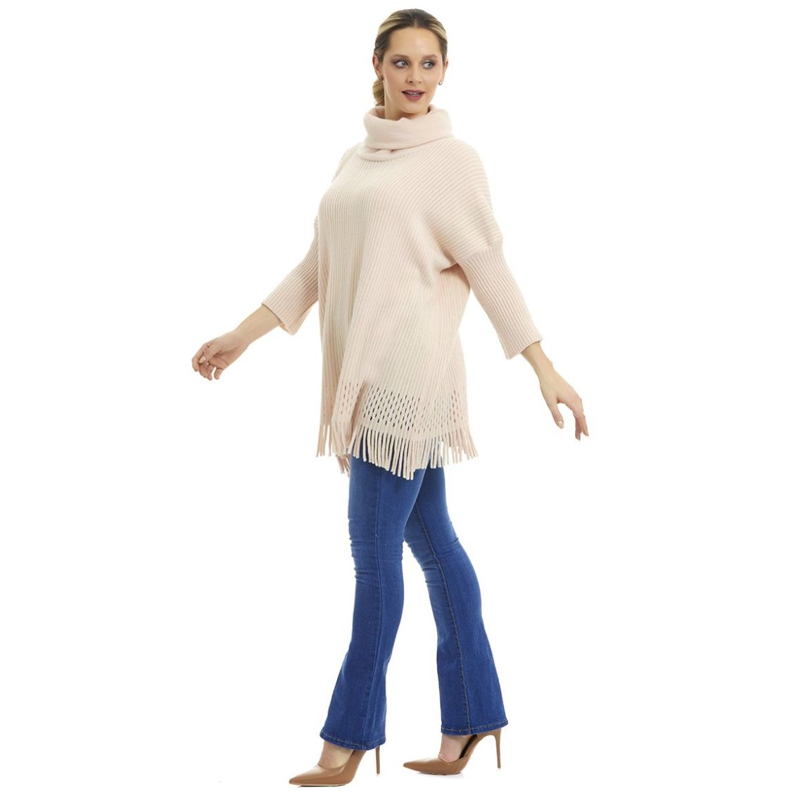 Suéter con Flecos Karen Kein para Mujer