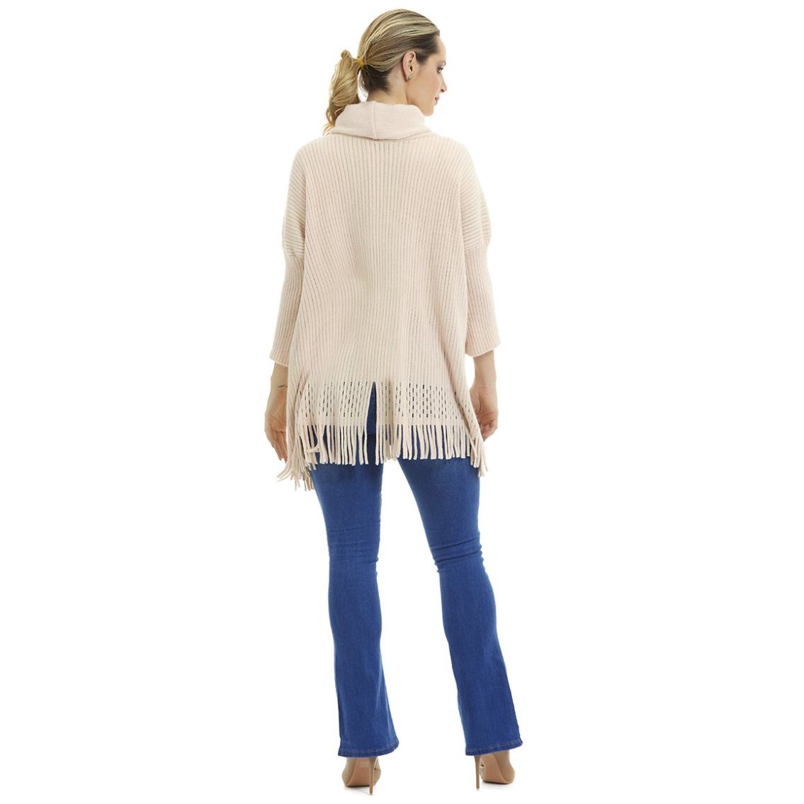 Suéter con Flecos Karen Kein para Mujer