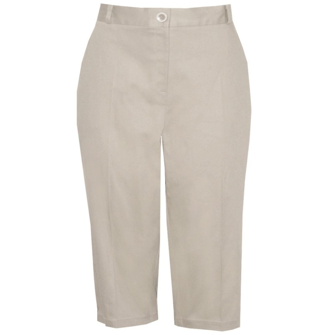 Capri con Botones Connie Klein para Mujer Tallas Extras