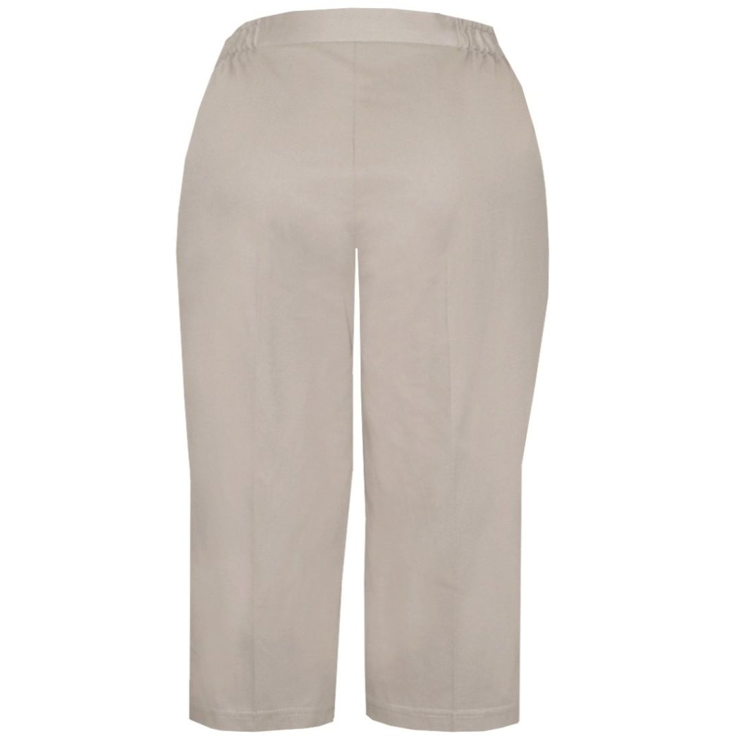 Capri con Botones Connie Klein para Mujer Tallas Extras