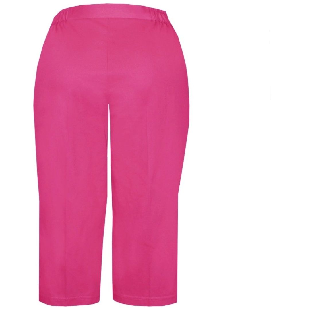 Capri con Botones Connie Klein para Mujer Tallas Extras
