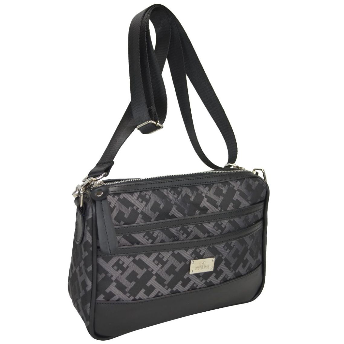 Bolsa Huser Tipo Crossbody Gris