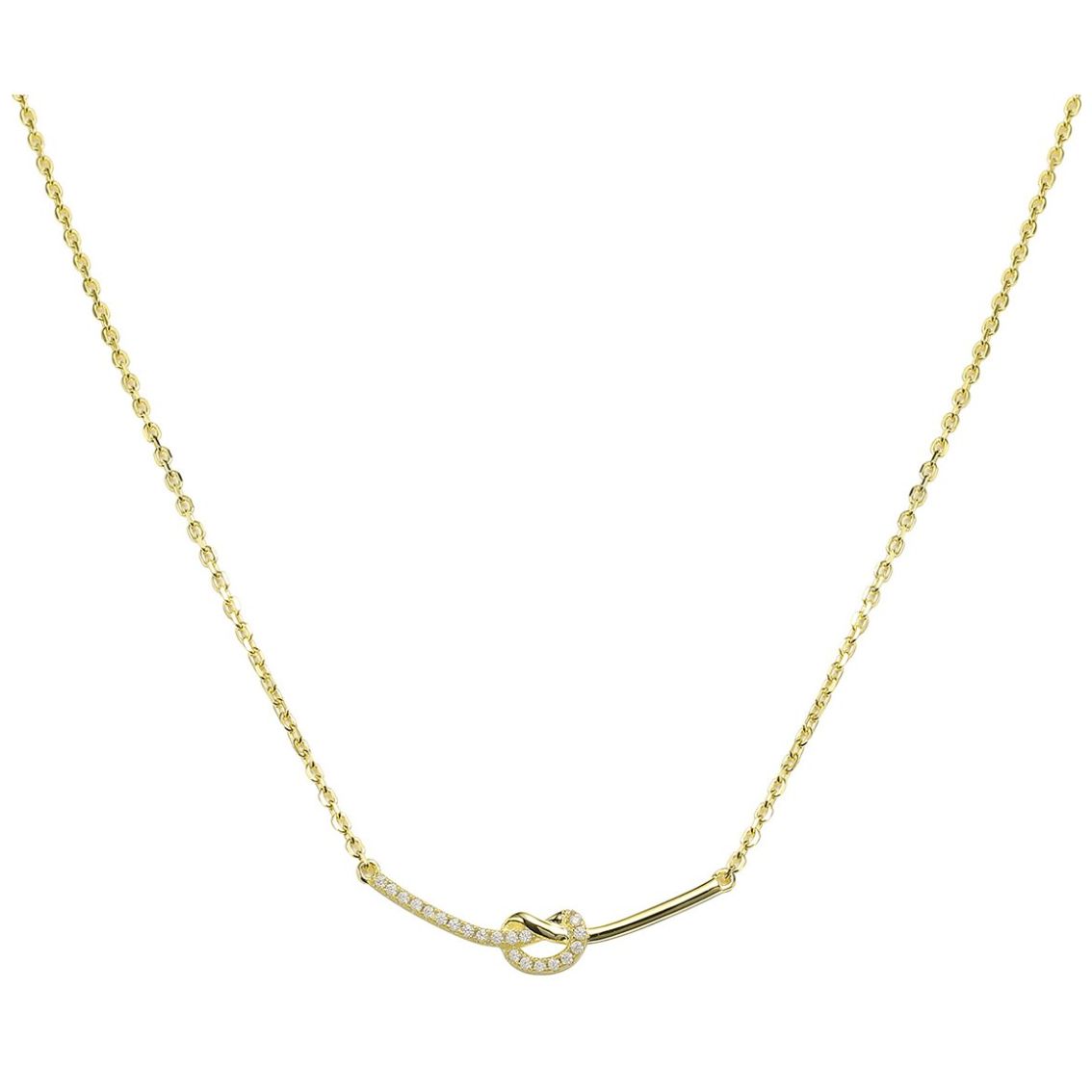 Collar Caracol Plata .925 Esn029S Enso