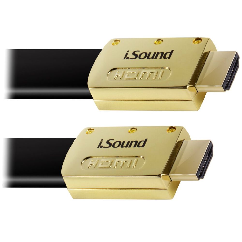 Cable con Ethernet Hdmi Isound Flat High Speed