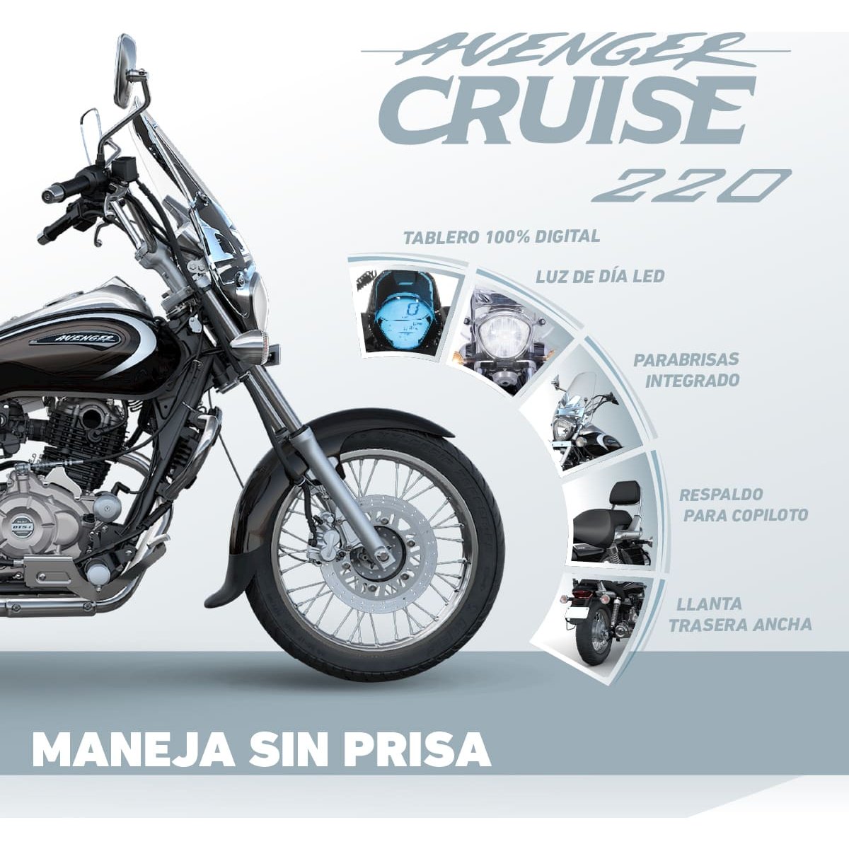 Motocicleta Bajaj Avenger Cruise 220 2024