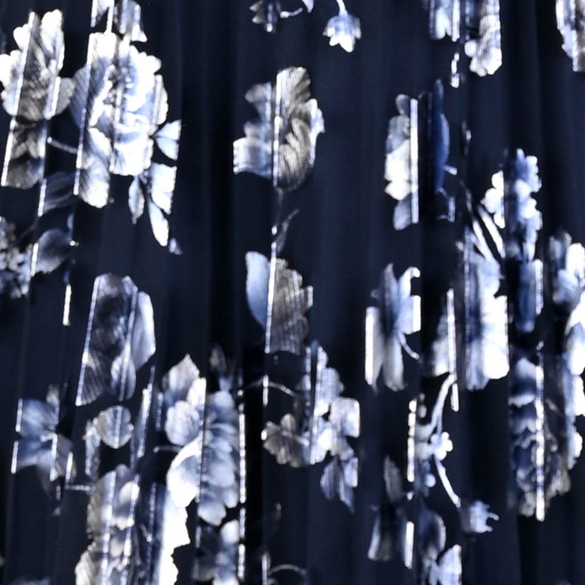 Vestido Largo Pink Gallery Tirantes Falda Plizada para Mujer