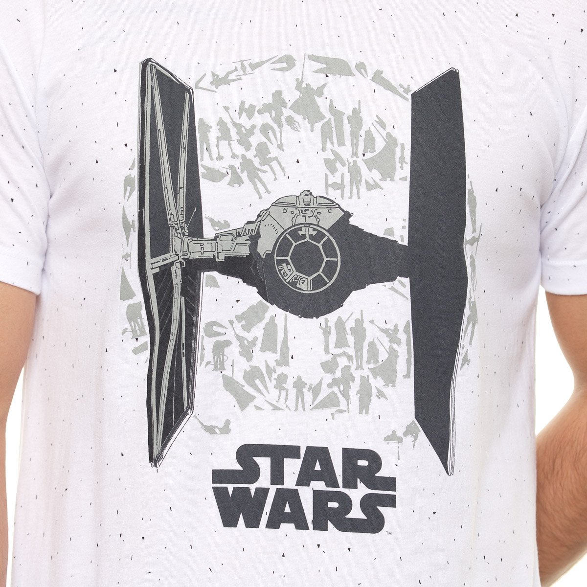 Playera Manga Corta Estampado Star Wars para Hombre Disney