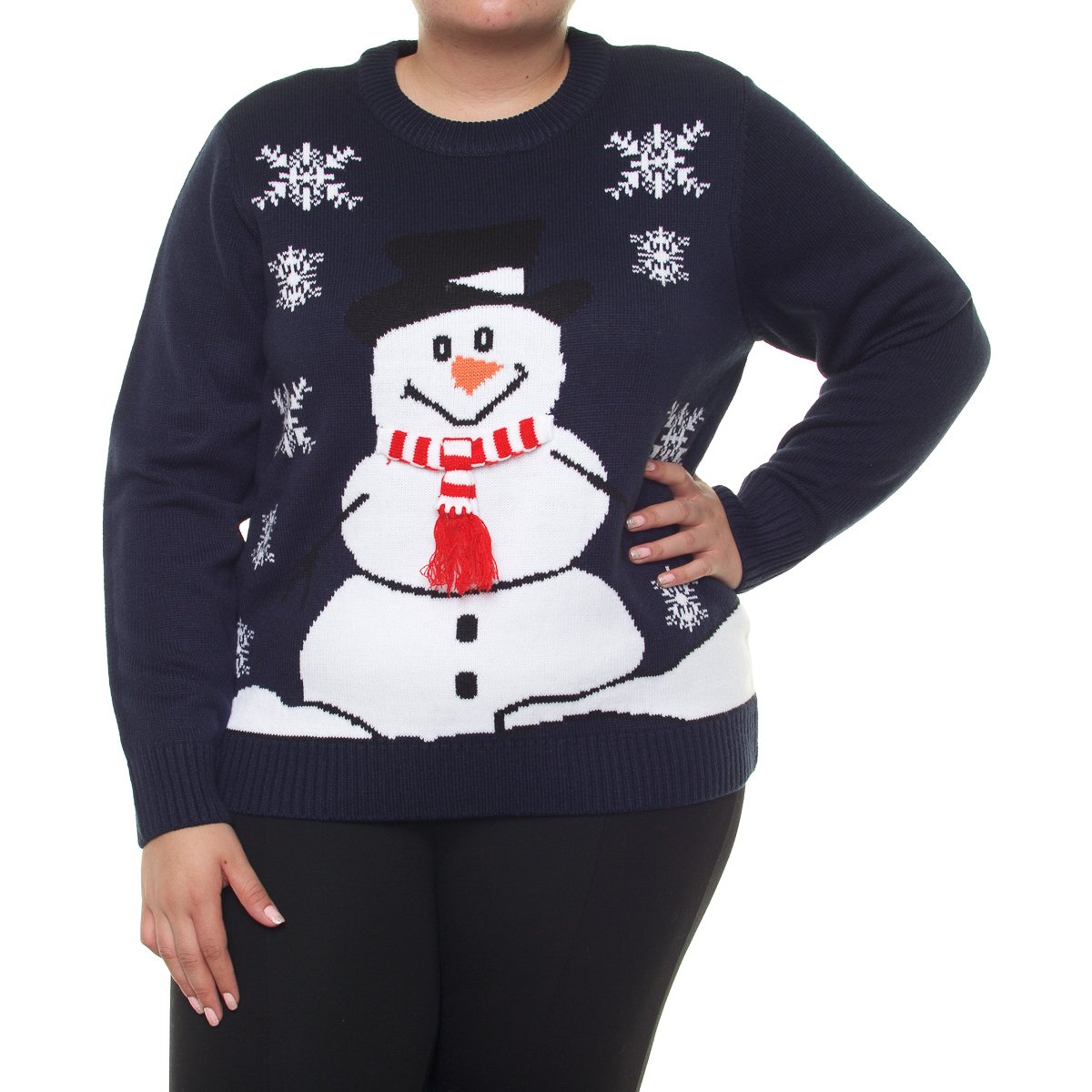 Suéter Muñeco de Nieve para Dama Fukka