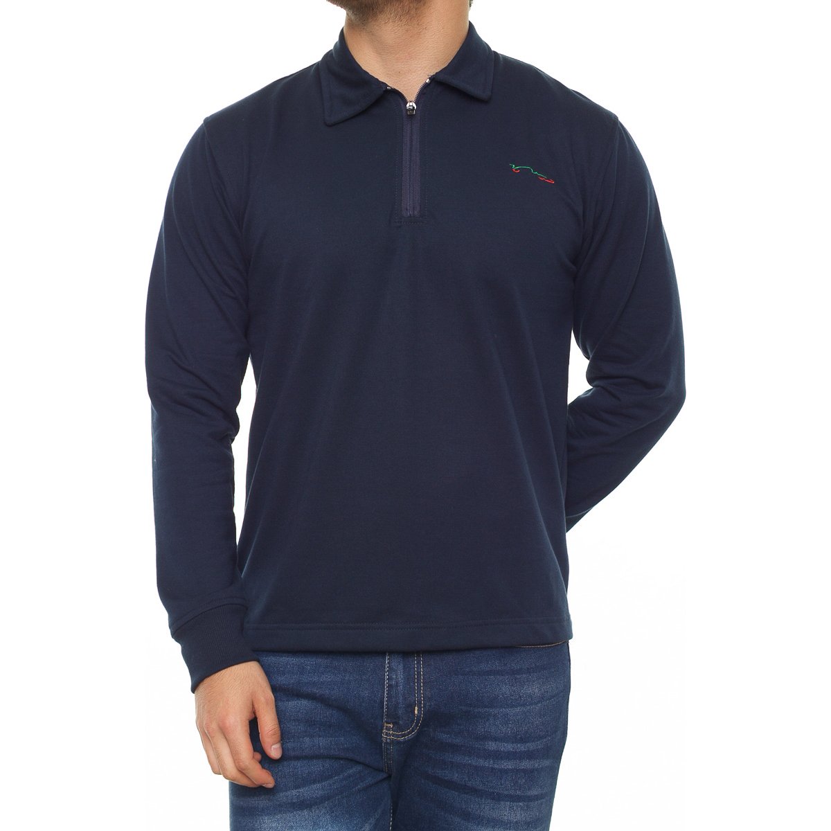 Sudadera Cuello Camisero para Hombre Pole Position