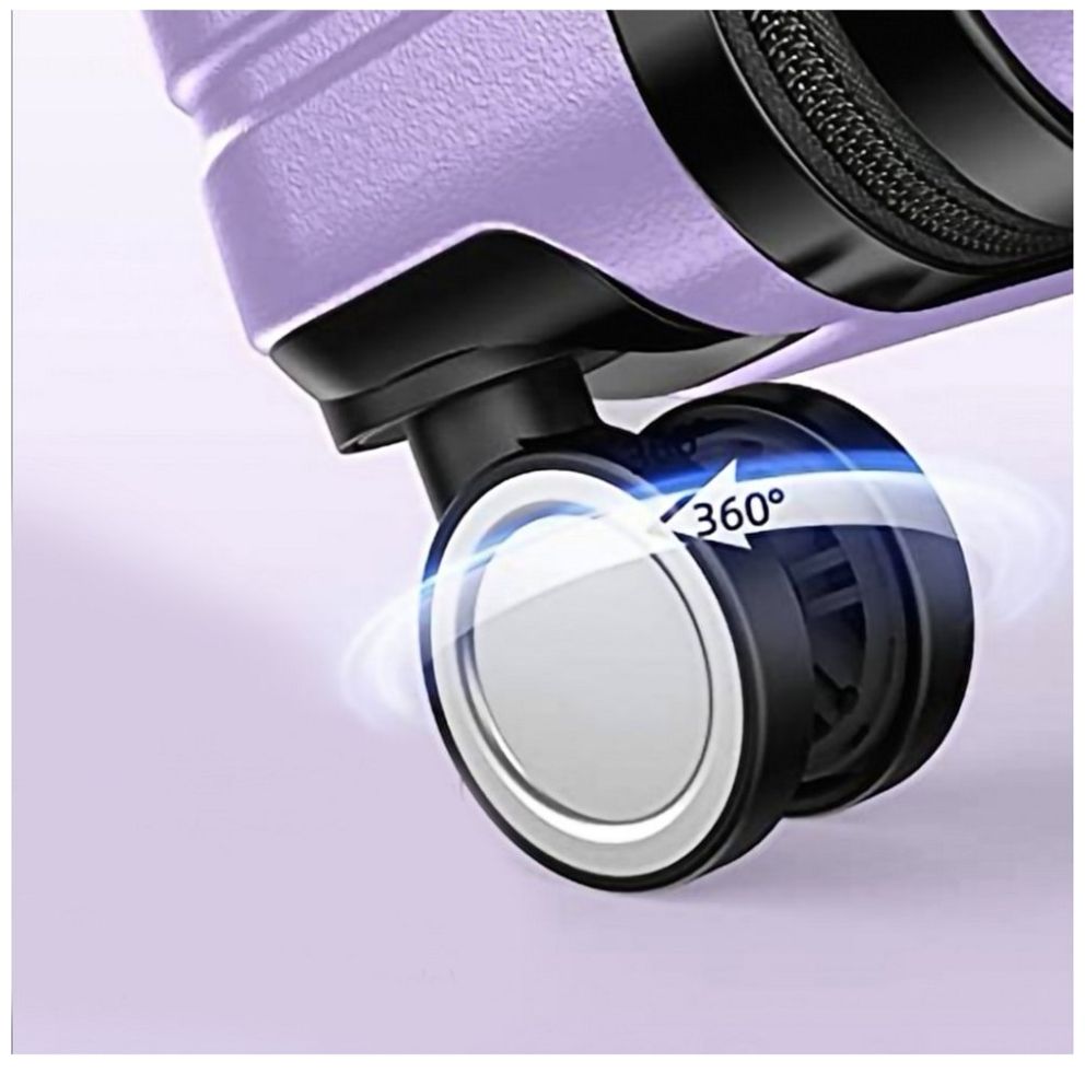 Maleta Hs Airplane 24 Lila Beow