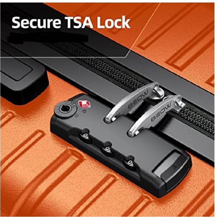 Maleta Hs Airplane 24 Naranja Beow