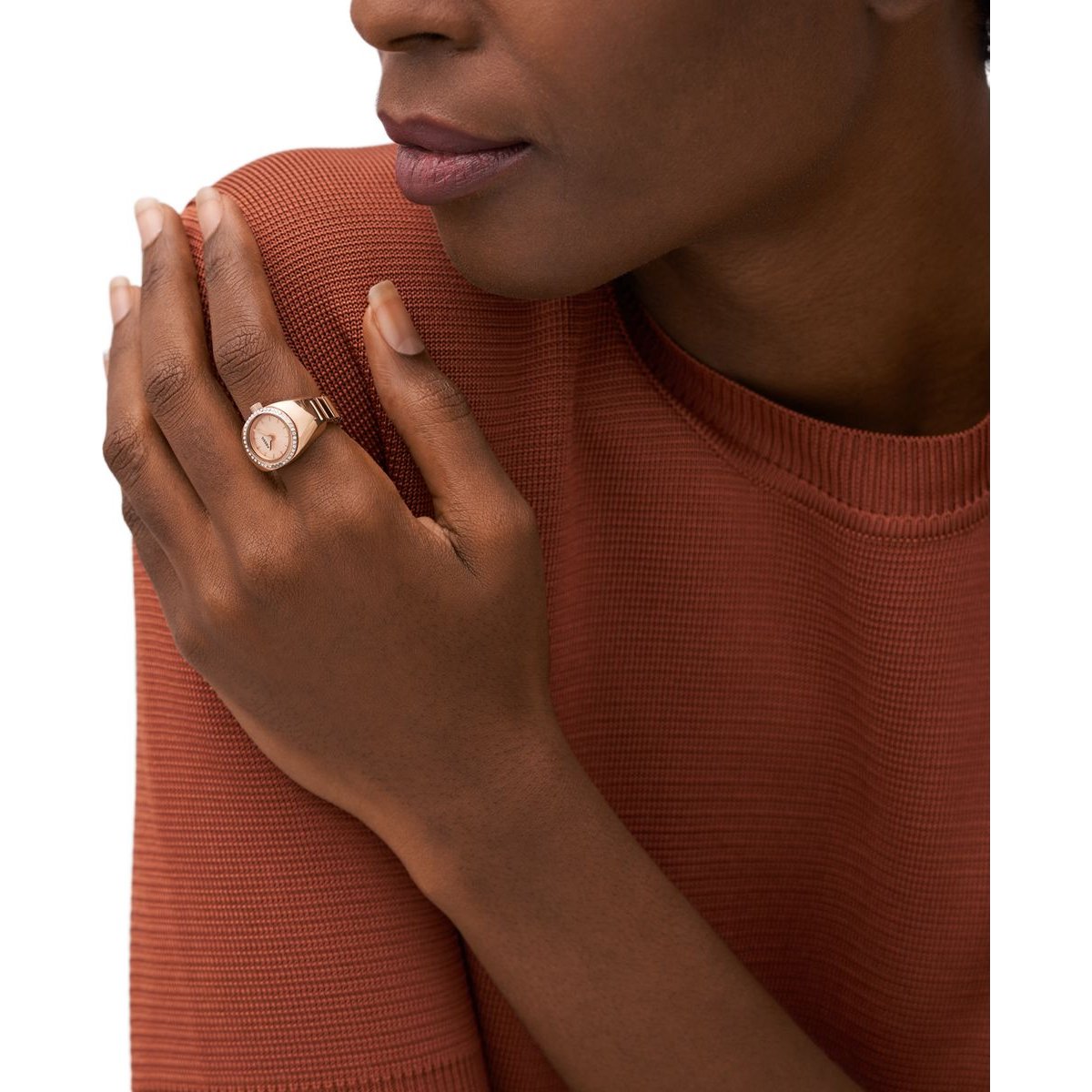 Anillo Reloj para Mujer Fossil Es5320