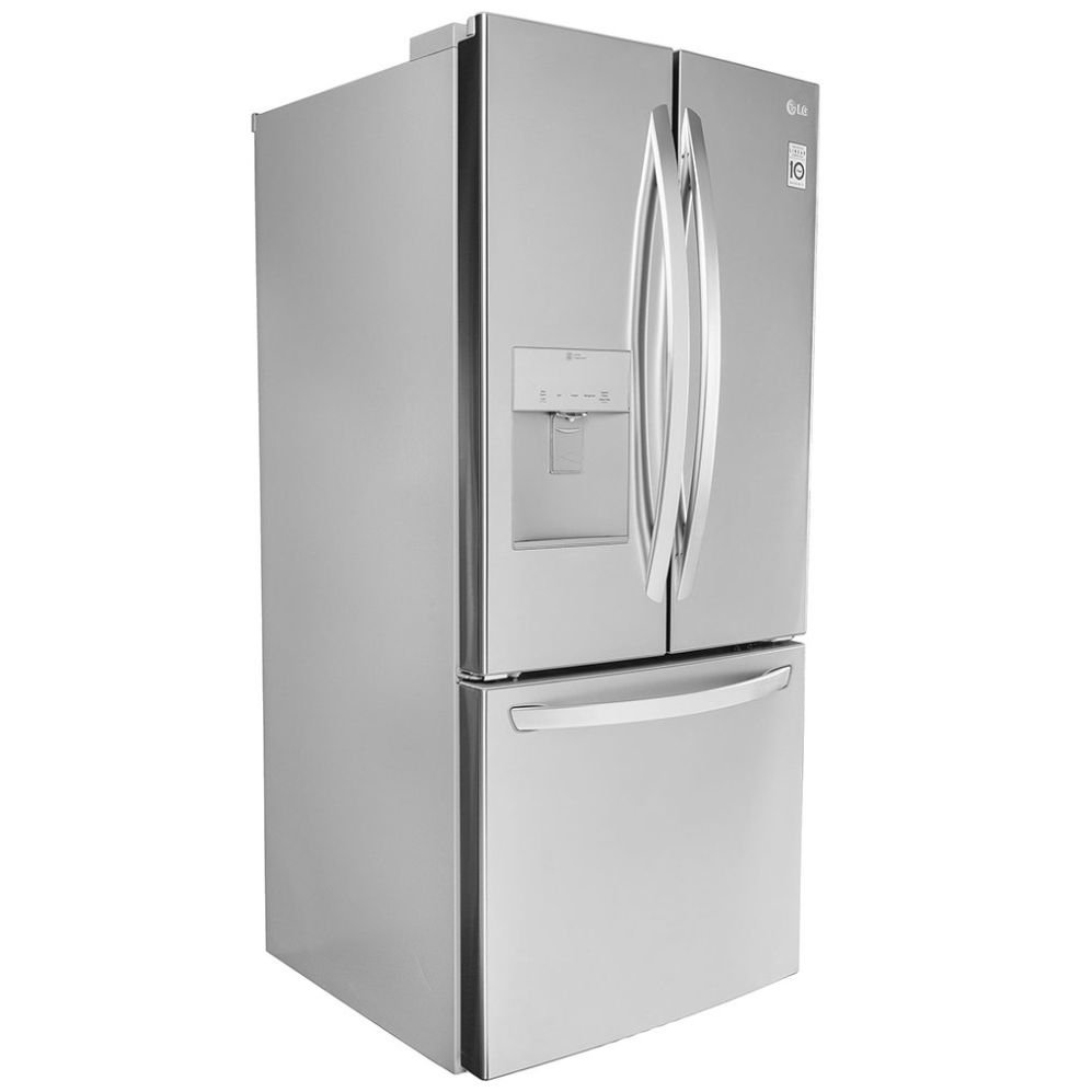 Refrigerador LG French Door Linear Inverter con Dispensador de Agua 22 Pies Acero  Gf22Wgs