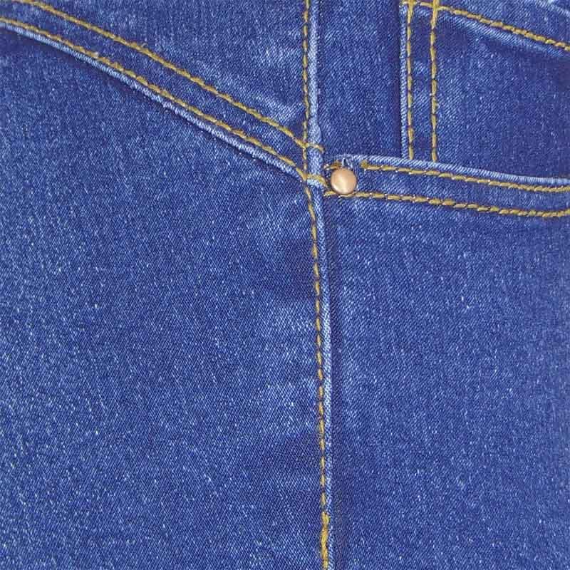 Jeans Skinny Sin Bolsas Traseras para Mujer