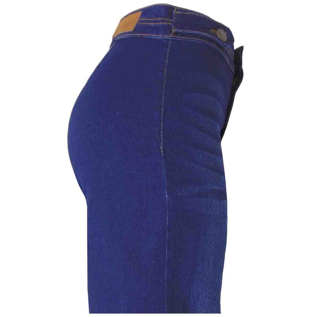 Jeans Corte Wide Leg Cropped  para Mujer