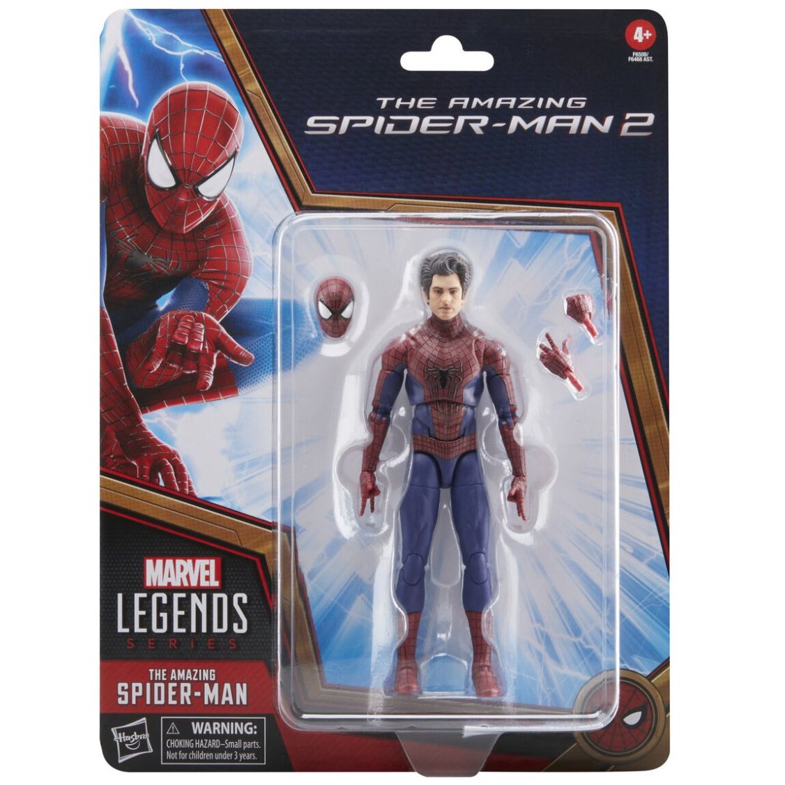 Figura de Accion Spider Man Andrew Garfield Marvel Legends