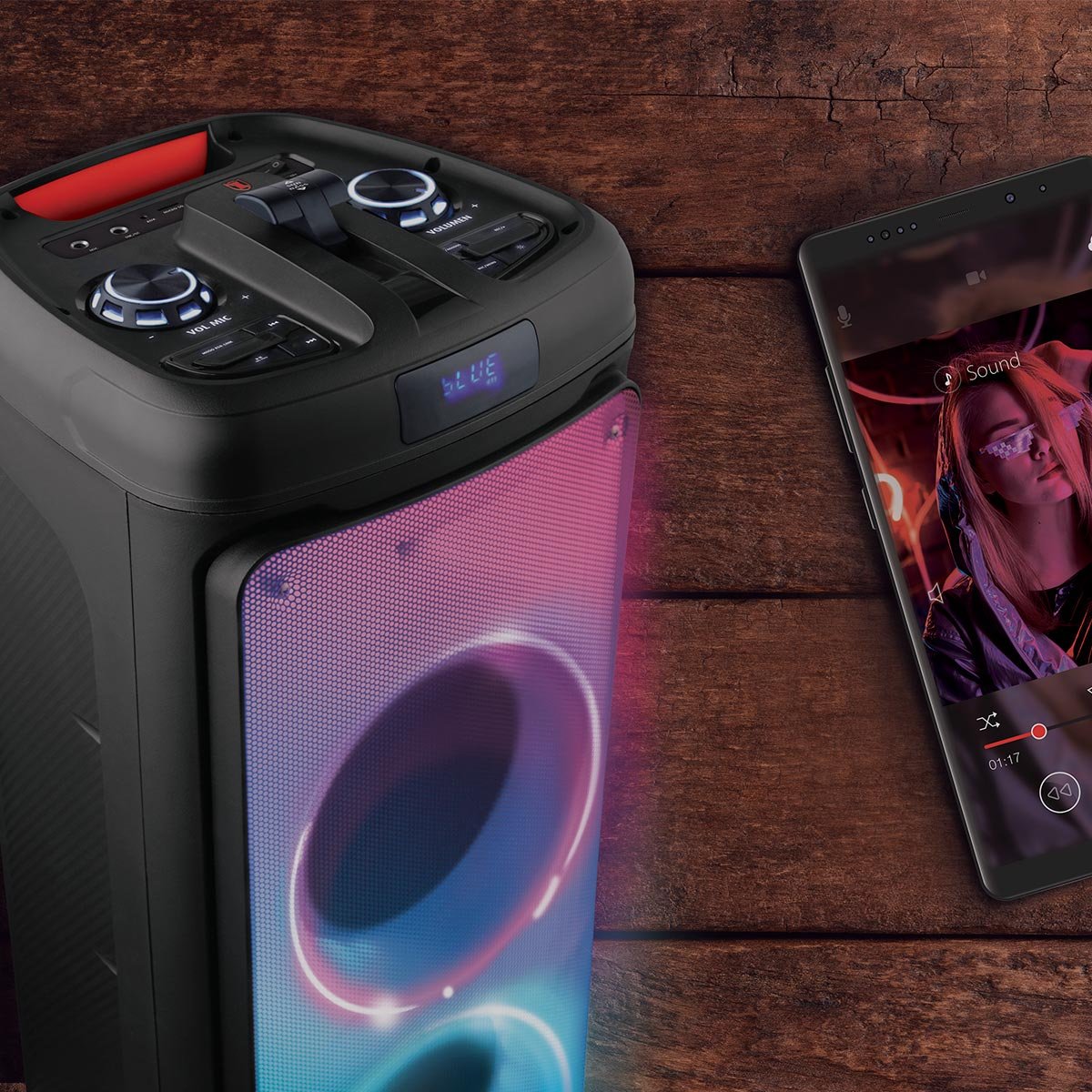 Bafle Ksr 10" 7800W Pmpo Msa-2028