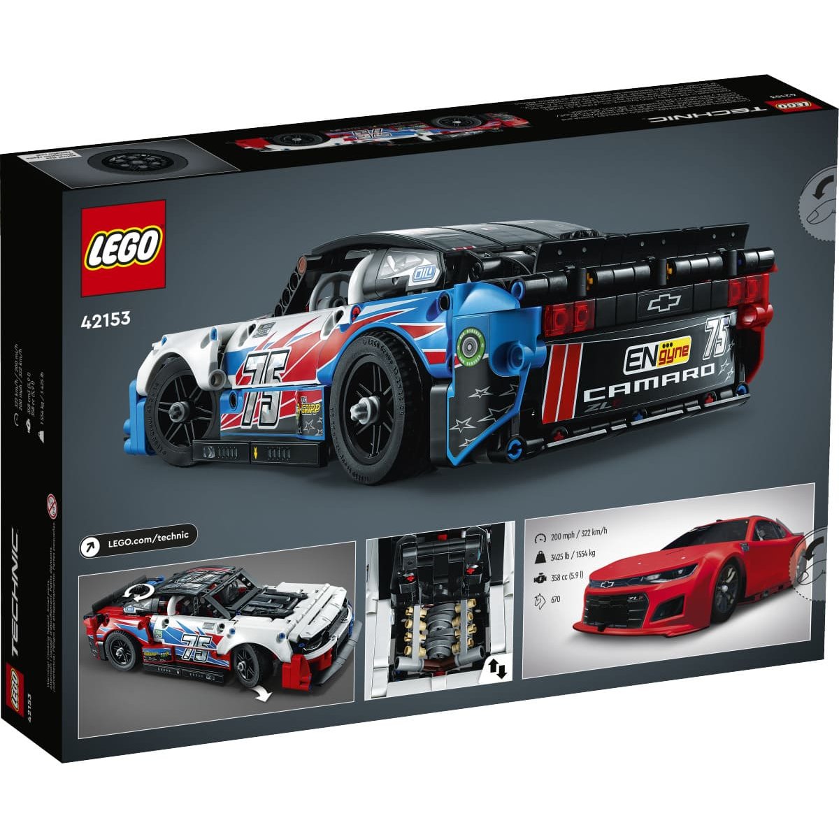 Lego Nascar® Next Gen Chevrolet Camaro Zl1
