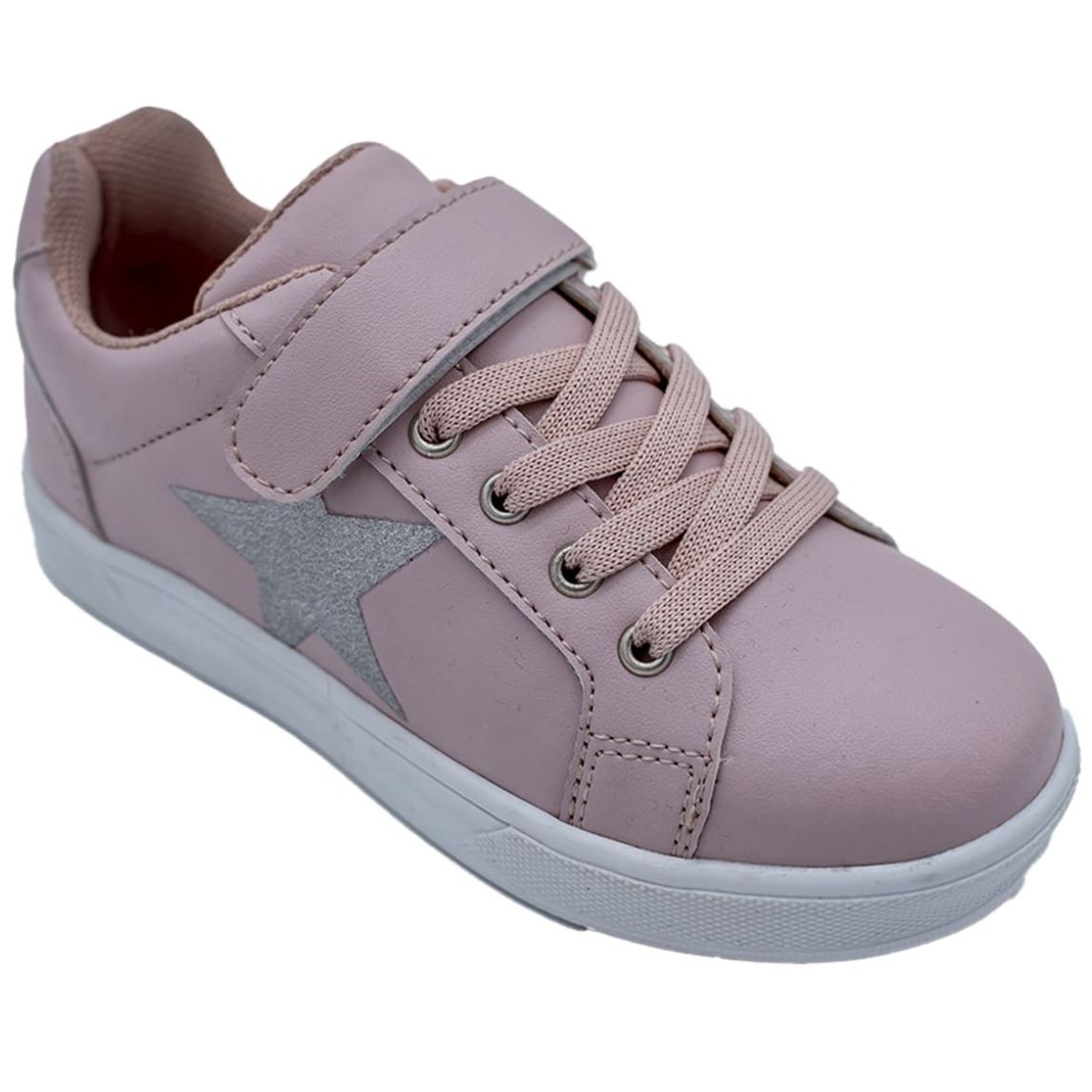 Tenis Ferrioni con Velcro 12-17 Rosa