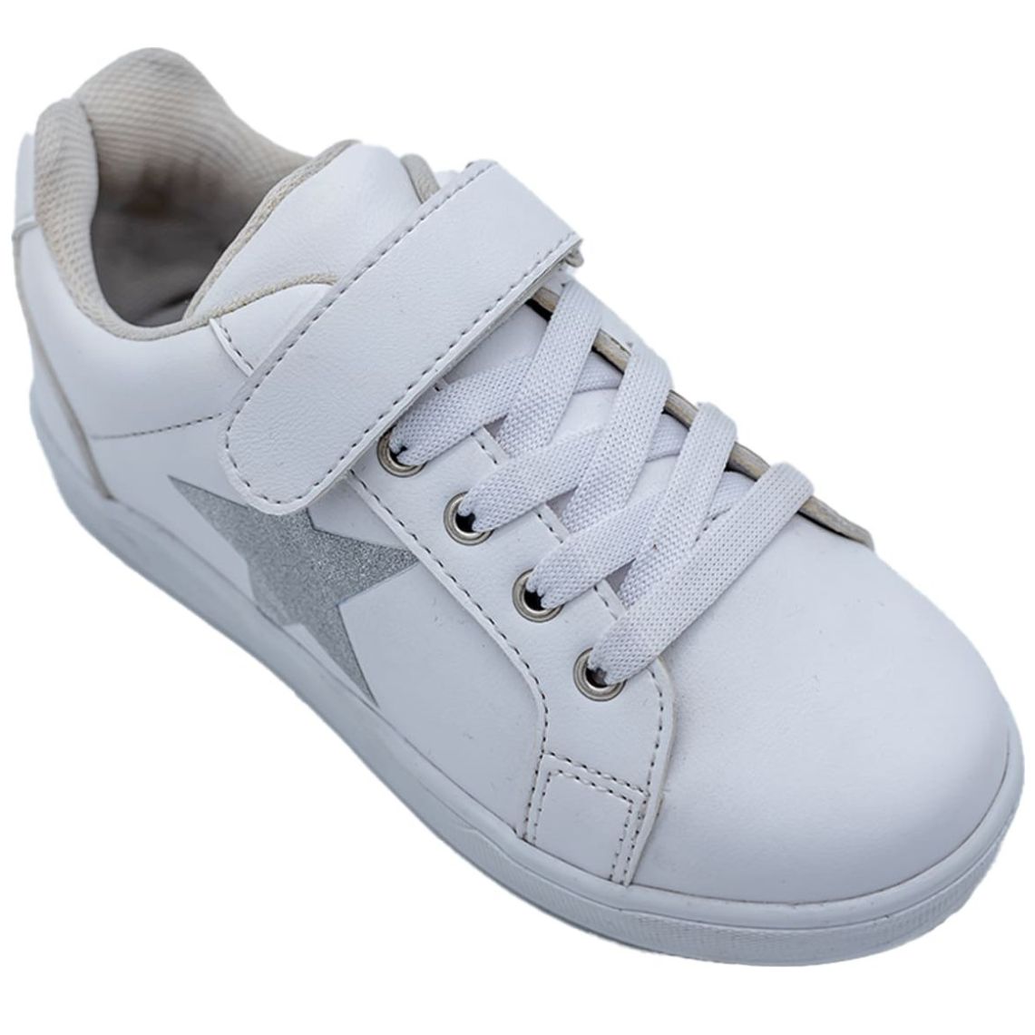 Tenis Ferrioni con Velcro 12-17 Blanco