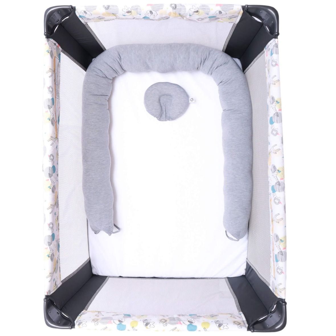 Nido Cama Cary 3 en 1 Gris para Bebé