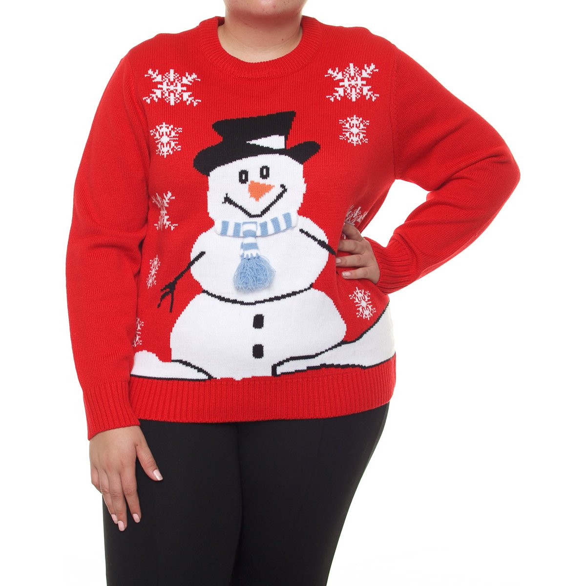 Suéter Muñeco de Nieve para Dama Fukka
