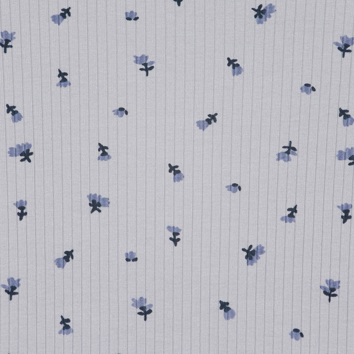 Playera Manga Larga Rib Estamada para Bebé Niña Jeanious