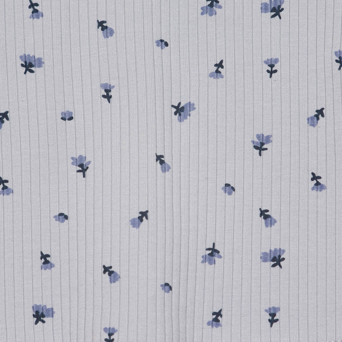 Playera Manga Larga Rib Estamada para Bebé Niña Jeanious