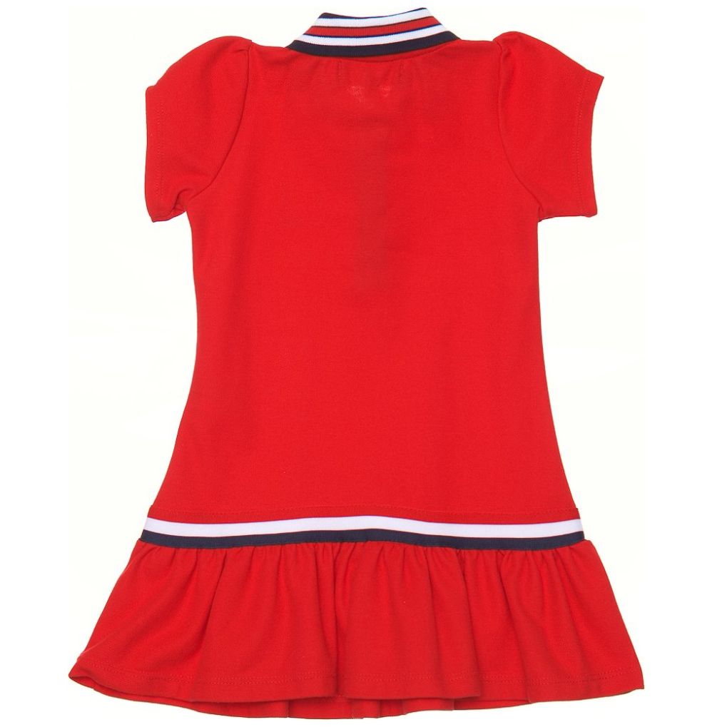 Vestido Polo con Olán para Niña Royal Polo Club