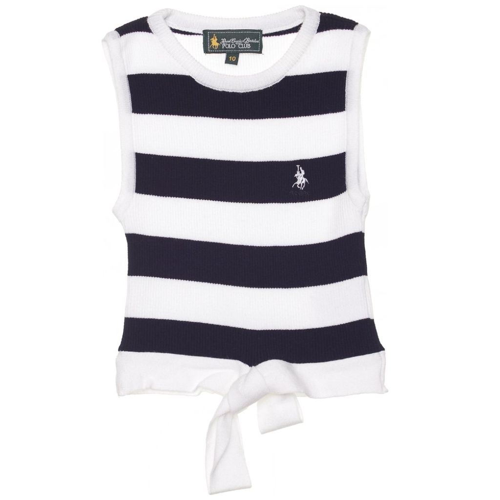 Top Sin Mangas Rayas para Niña Royal Polo Club
