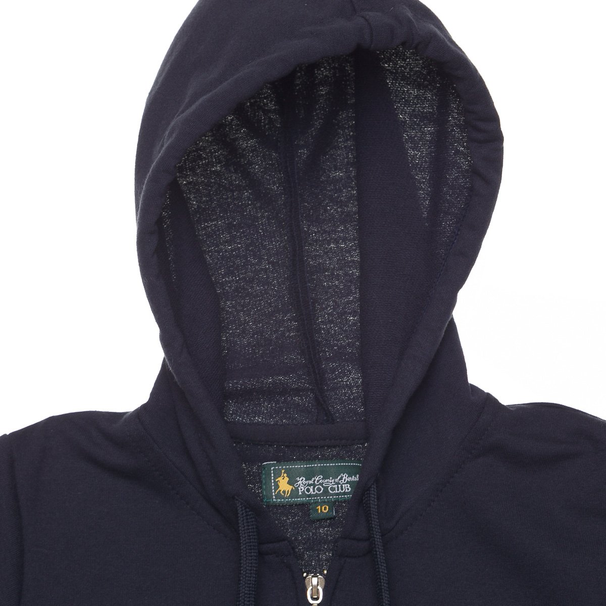 Sudadera con Capucha Letras con Cierre Felpa para Niño Royal Polo Club