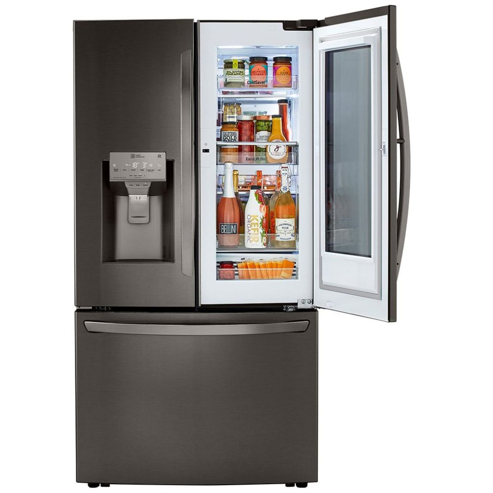 Refrigerador LG French Door Instaview Doorindoor Linear Inverter 30 Pies Negro Lm89Sxd