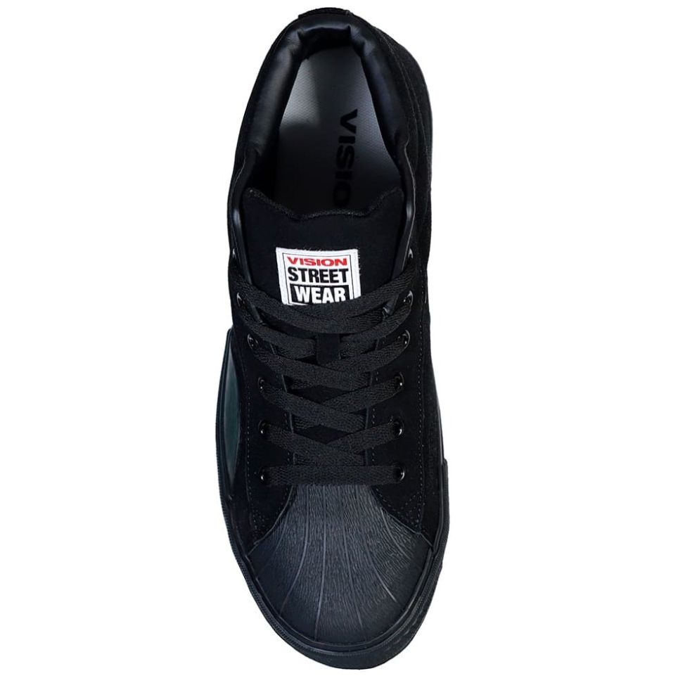 Tenis Vision Street Wear Suede Negro para Hombre