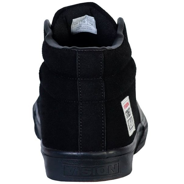 Tenis Vision Street Wear Suede Negro para Hombre