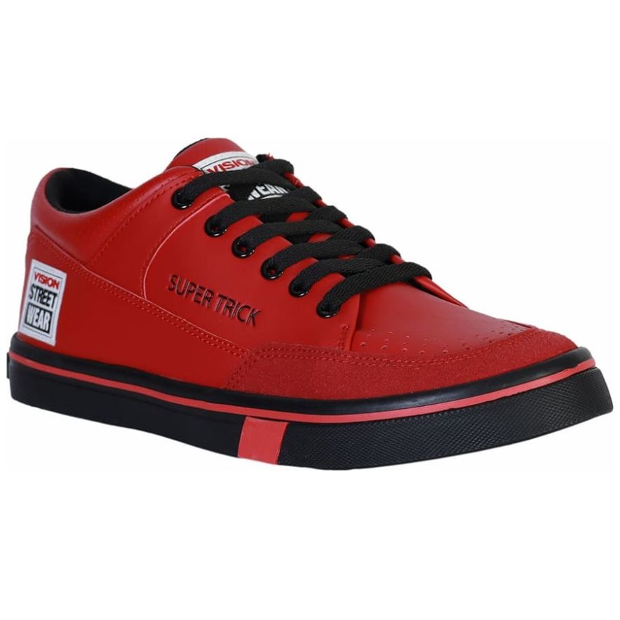 Sneaker Vision Street Wear Super Trick Rojo para Hombre