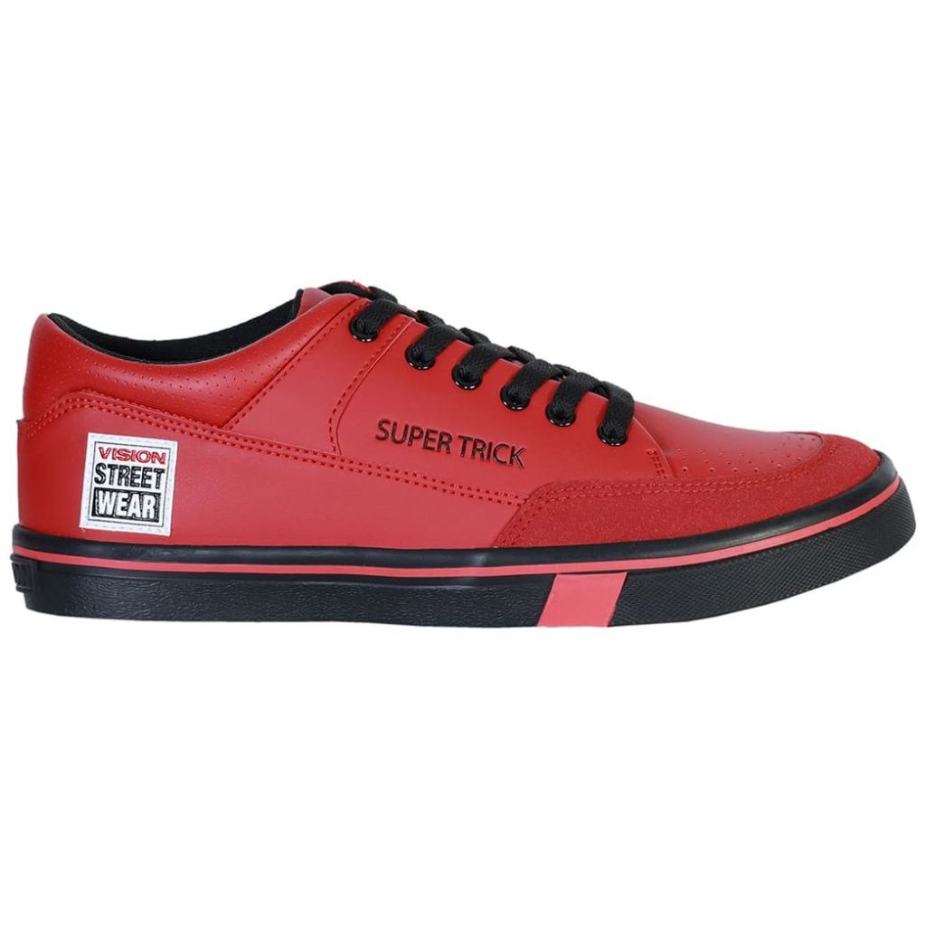Sneaker Vision Street Wear Super Trick Rojo para Hombre