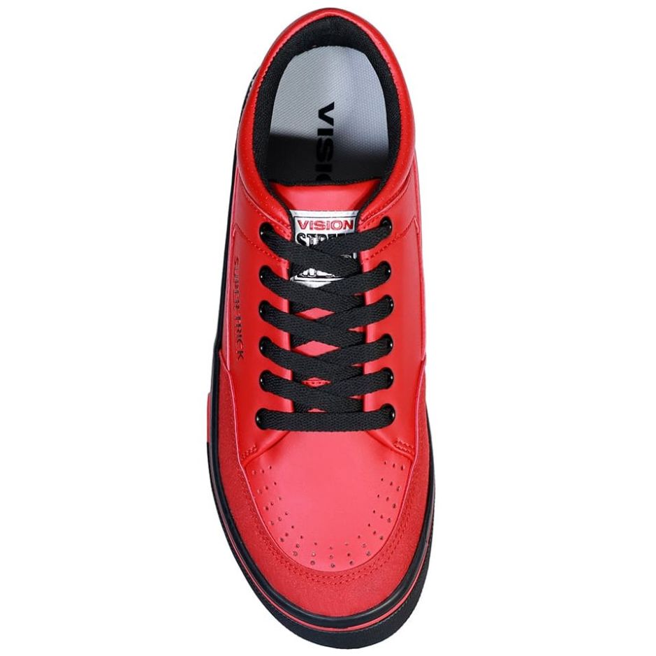 Sneaker Vision Street Wear Super Trick Rojo para Hombre