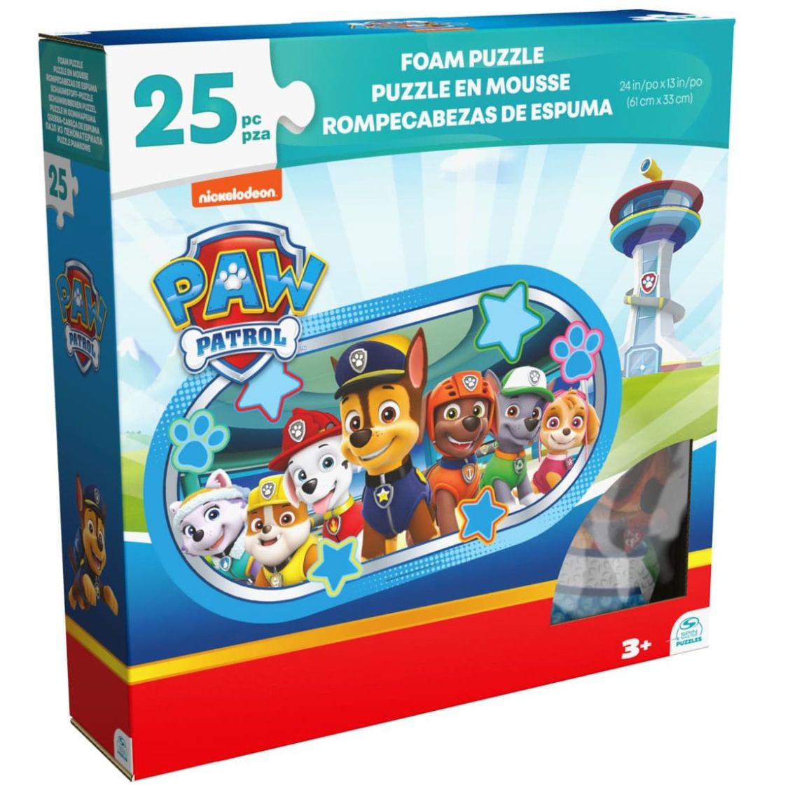 Rompecabezas Foamy Paw Patrol