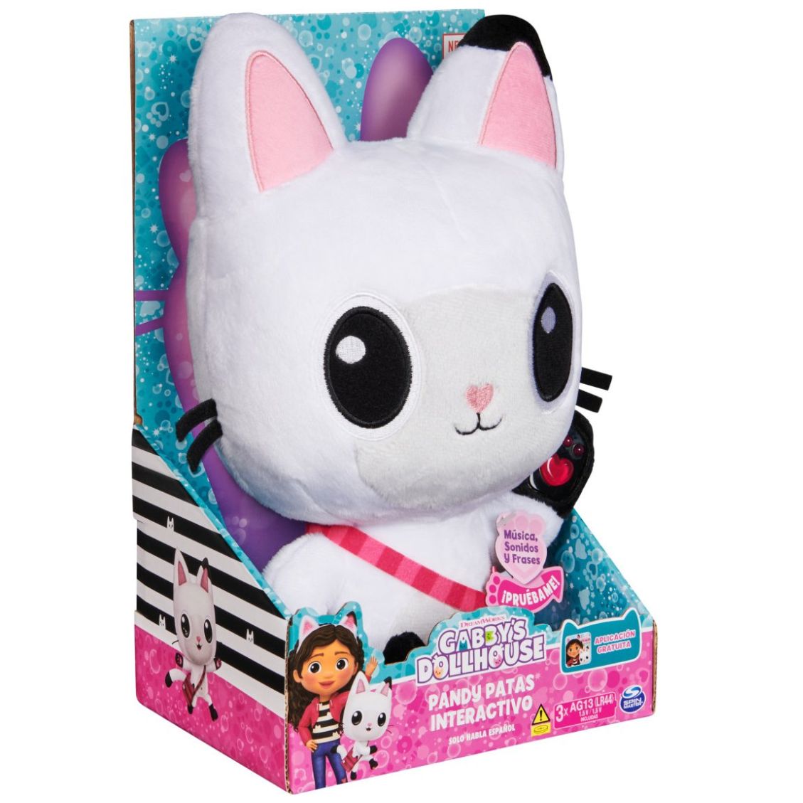 Peluche Gabby´s Dollhouse Pandy Patas Interactivo