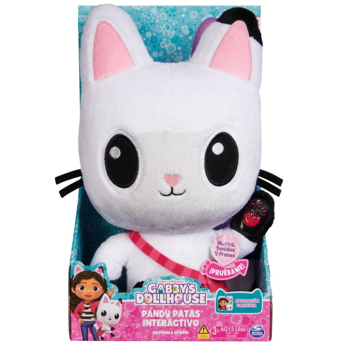 Peluche Gabby´s Dollhouse Pandy Patas Interactivo