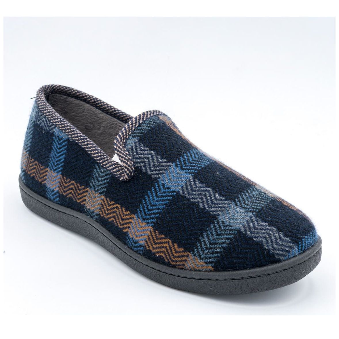 Pantufla Cerrada Roal Azul para Hombre