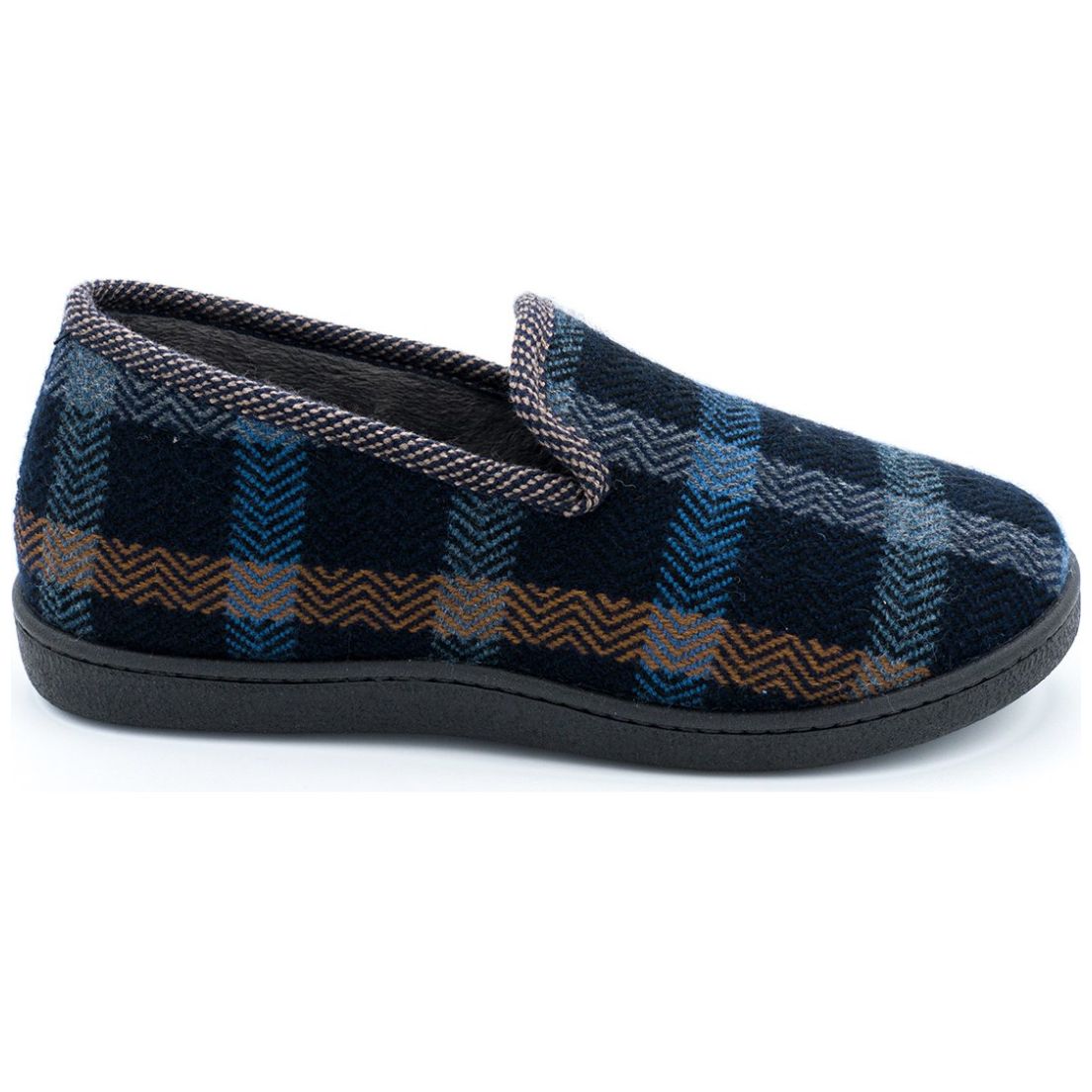 Pantufla Cerrada Roal Azul para Hombre