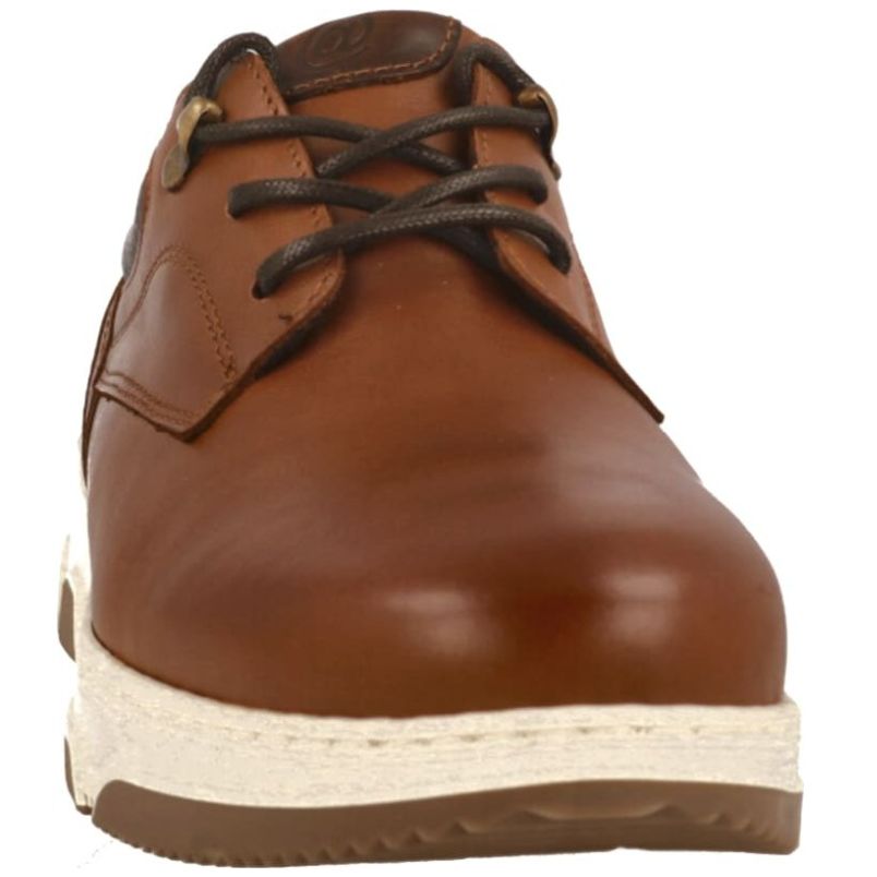 Choclo en Piel Polinas Café para Hombre