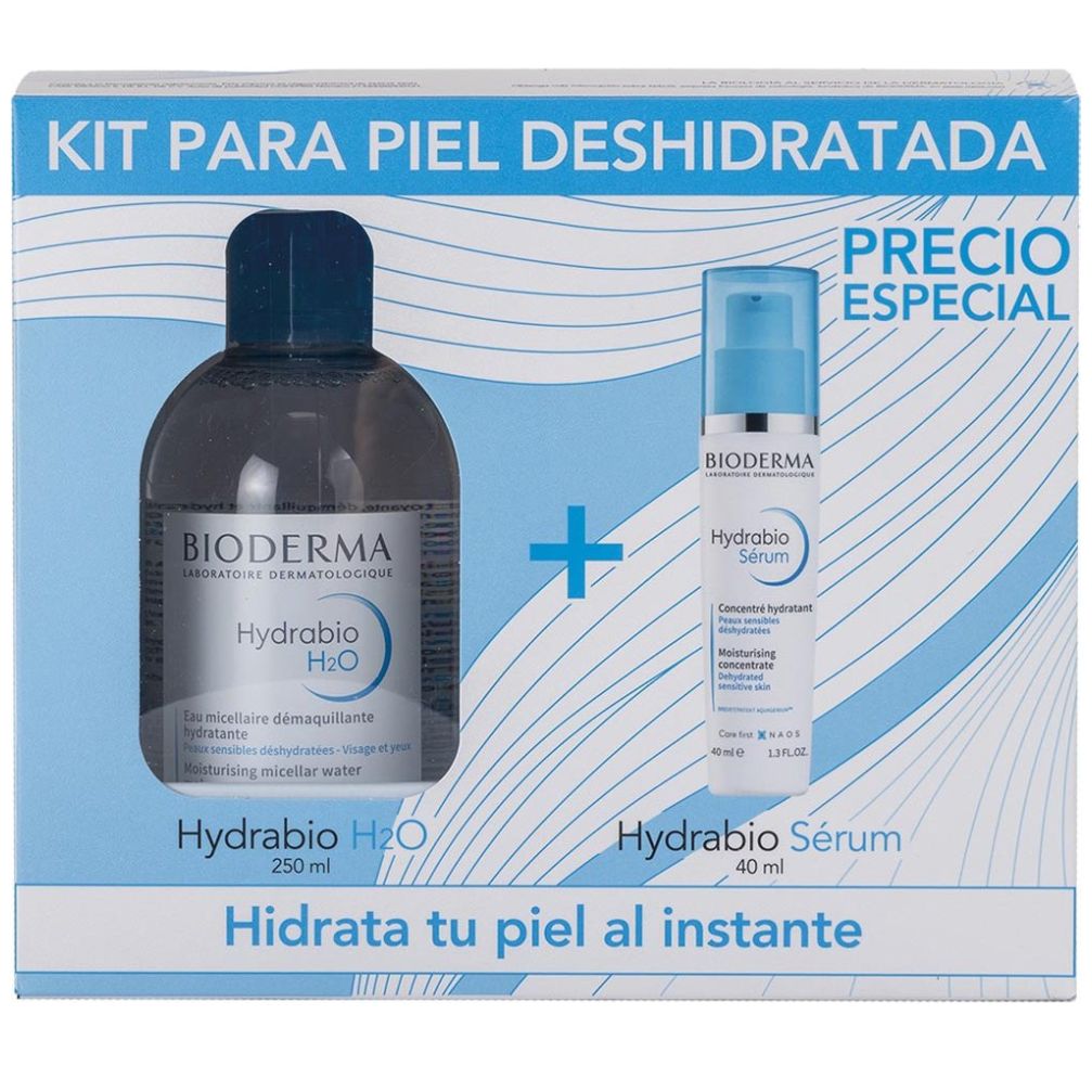 Pack Bioderma Hydrabio - Hydrabio H20 250Ml + Hydrabio Serum 40 Ml