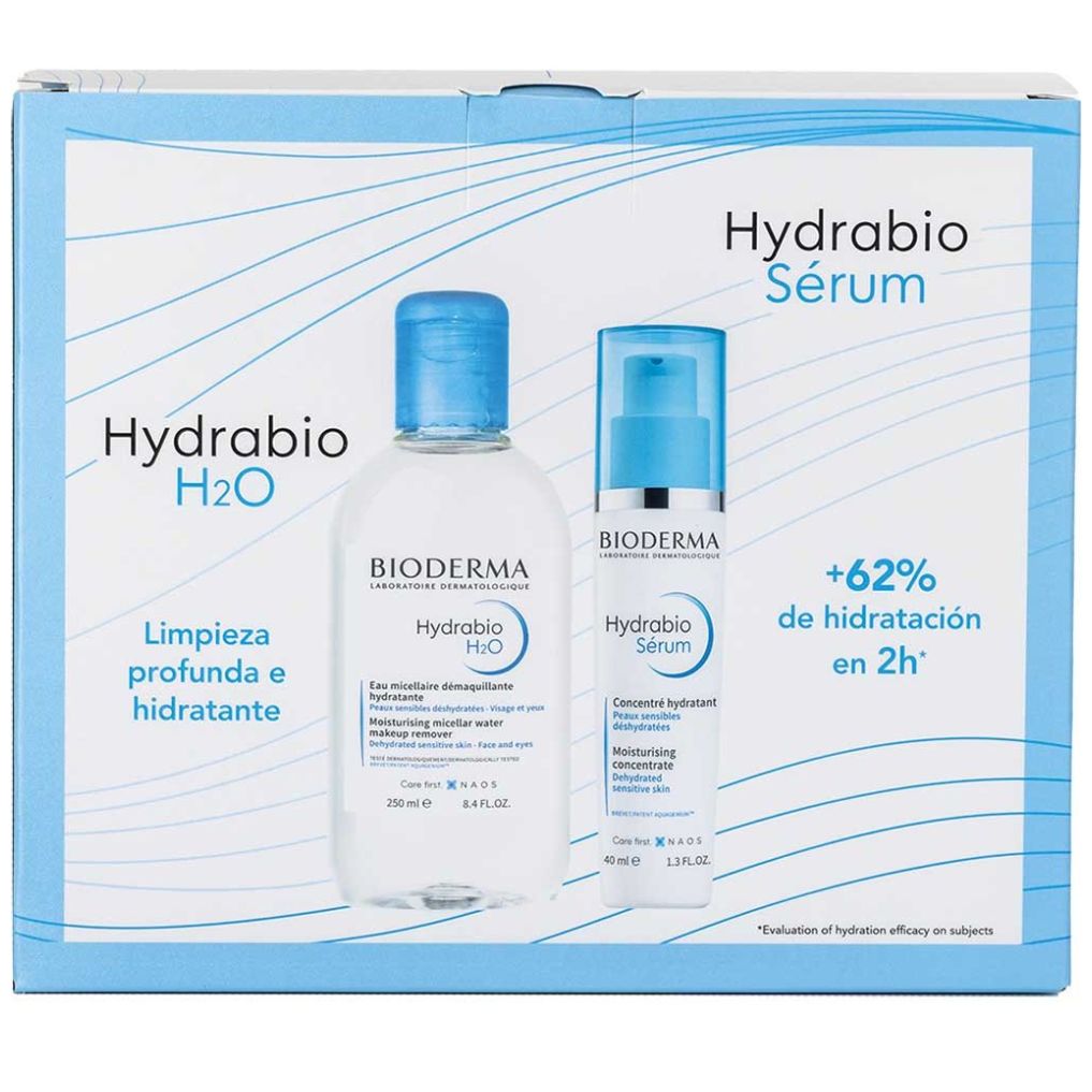 Pack Bioderma Hydrabio - Hydrabio H20 250Ml + Hydrabio Serum 40 Ml