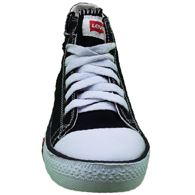Tenis Bota Levis Negros con Agujeta para Niño