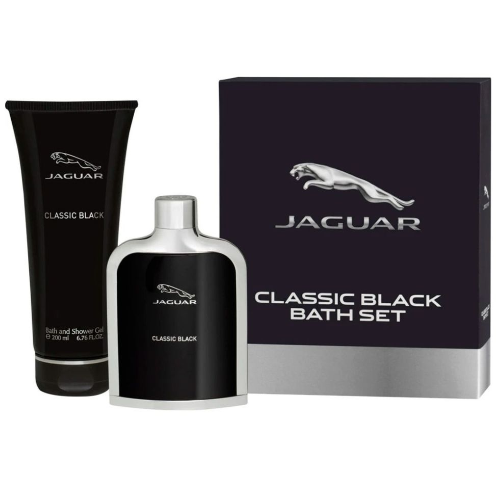 Set para Hombre Jaguar Classic Black Set Edt 100Ml + Gel de Ducha 200Ml