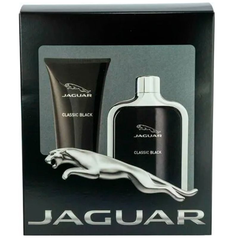 Set para Hombre Jaguar Classic Black Set Edt 100Ml + Gel de Ducha 200Ml