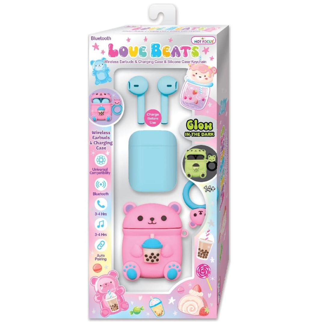 Juego de Audífonos con Estuche Hot Focus