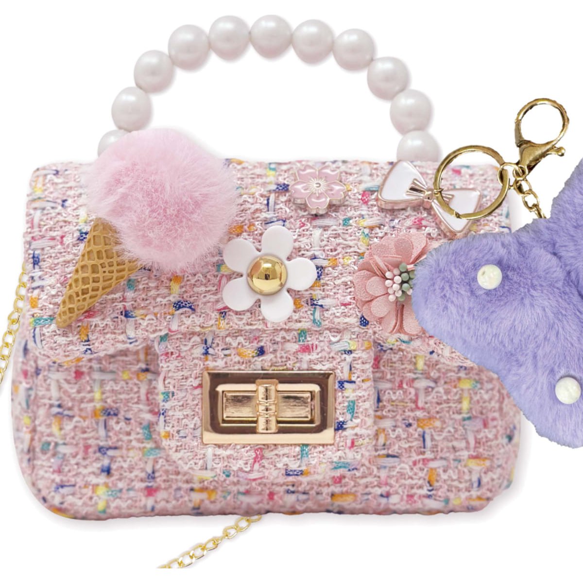 Bolso de Mano Cruzado Arcoíris Hot Focus